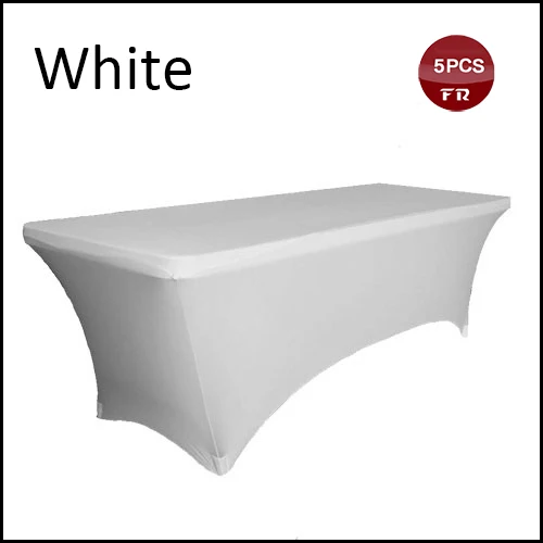 Бесплатная экспресс-доставка наволочки для стола из спандекса дешевые 6-8 футов