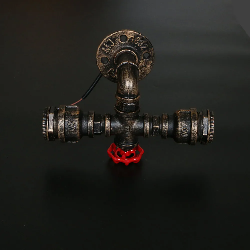 Винтажный Железный Настенный светильник E27 в стиле лофт старинная лампа ретро