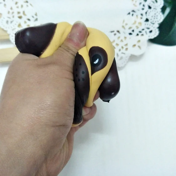 11 5*8*5 5 см милая собака голову Ароматические Squishy замедлить рост Squeeze Toy коллекция