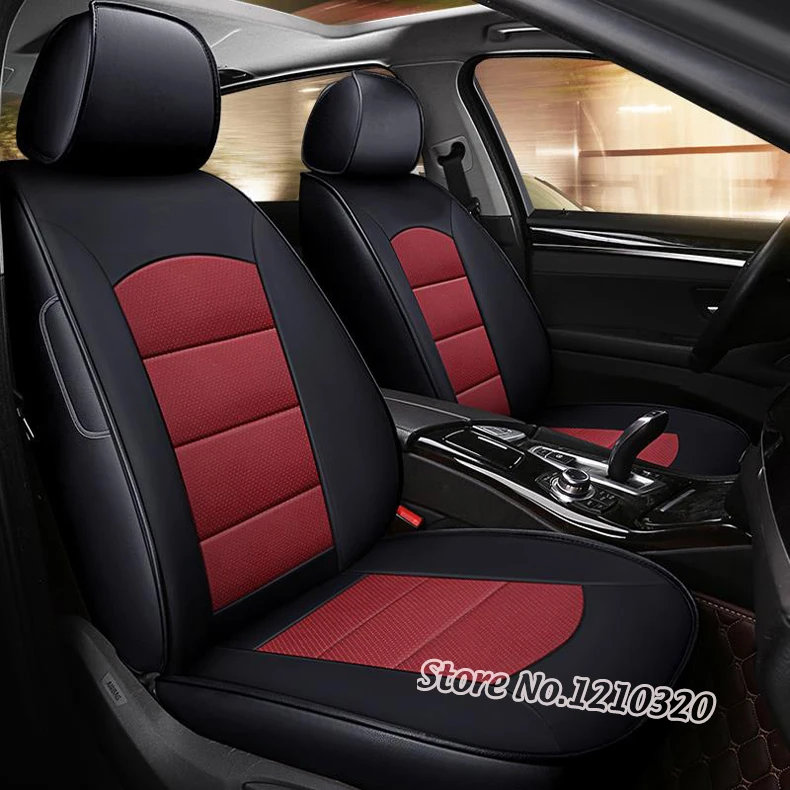 AUSFTORER теплые кожаные чехлы для сидений автомобиля для Mercedes-Benz SLK 200K 200 350 300 250 автомобилей сиденья автомобилей подушки Аксессуары для велосипеда