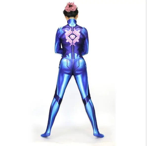 Аниме игры Cubei чудо 3D цифровой печати METROIDED samus zero ролевые Хэллоуин колготки для