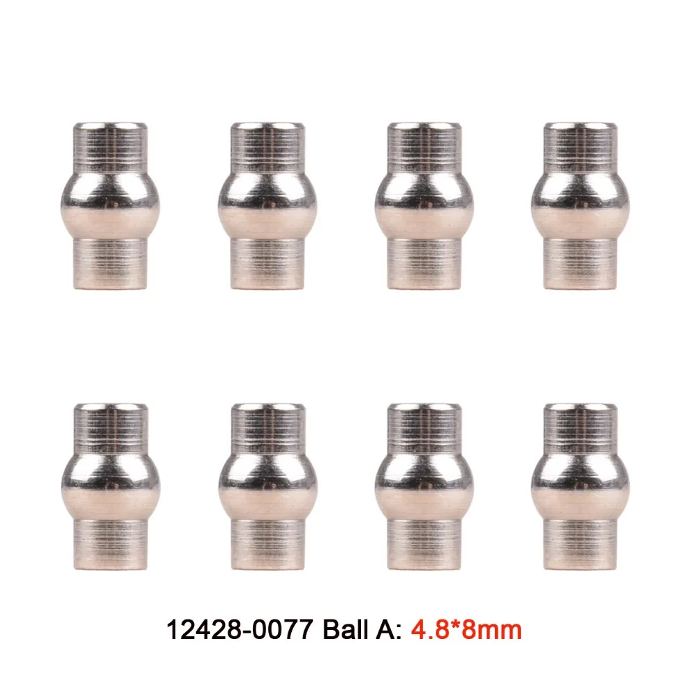 8 шт. Wltoys 12428 12429 RC автомобиль запасные части Металл Обновление 0074 шариковый винт 4