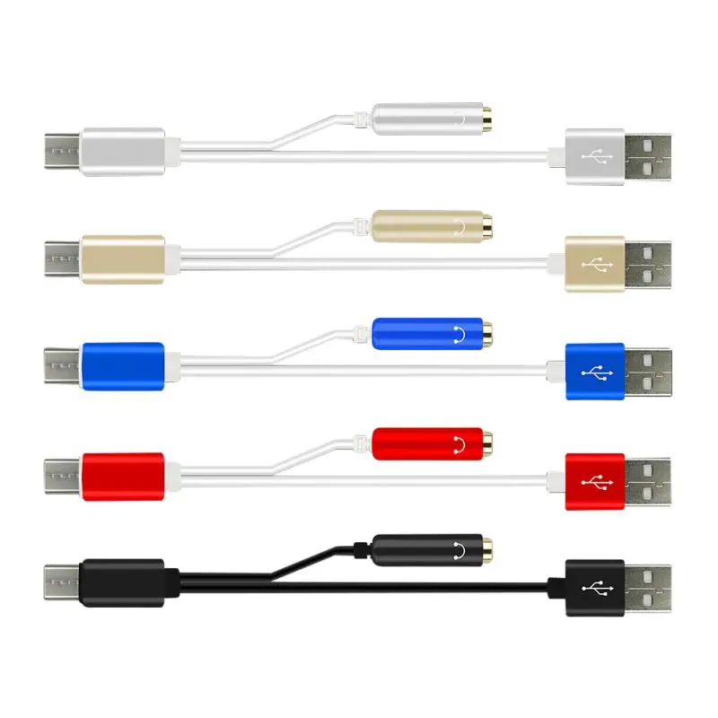 2 в 1 USB-Type C/3,5 мм аудио кабель для зарядки наушников питание кабели для зарядного устройства Шнур провод линия для прослушивания музыки/зарядки
