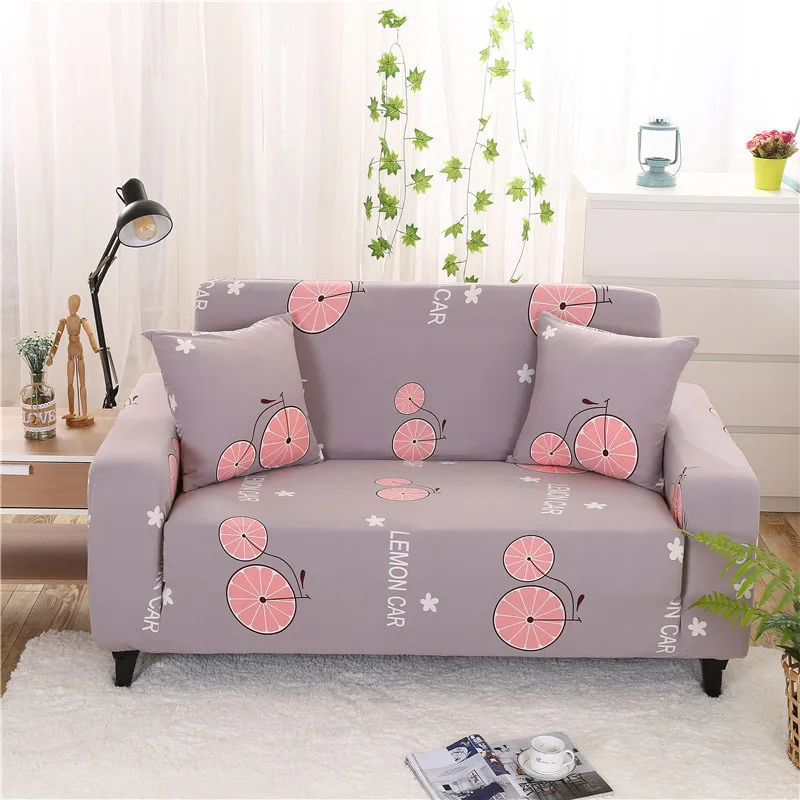 

Modern Plant Sofa Slipcovers Tight Wrap All-inclusive Slip-resistant Elastic Cubre Sofa Towel Corner Sofa Cover Couch Cover