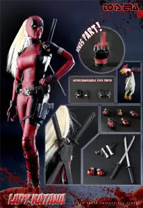 Для коллекции woman pool 1/6 TE021 Lady Katana lady deadpool фигурка кукла игрушка полный