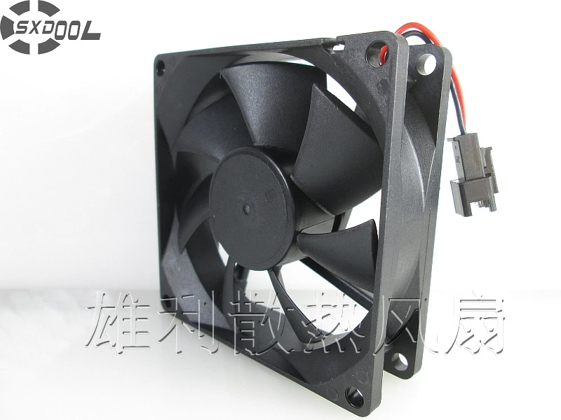 SXDOOL Бесплатная доставка Новый оригинальный TX8025L12S 12V 0.08A 8 см 80x80x25 мм тихий вентилятор охлаждения