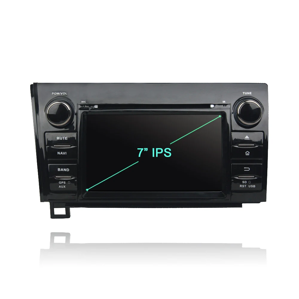 Ips 7 &quotAndroid 9 0 автомобильный dvd плеер для Toyota Sequoia Tundra 2010 2012 4 Гб ram 64g rom 8 Core gps Glonass RDS