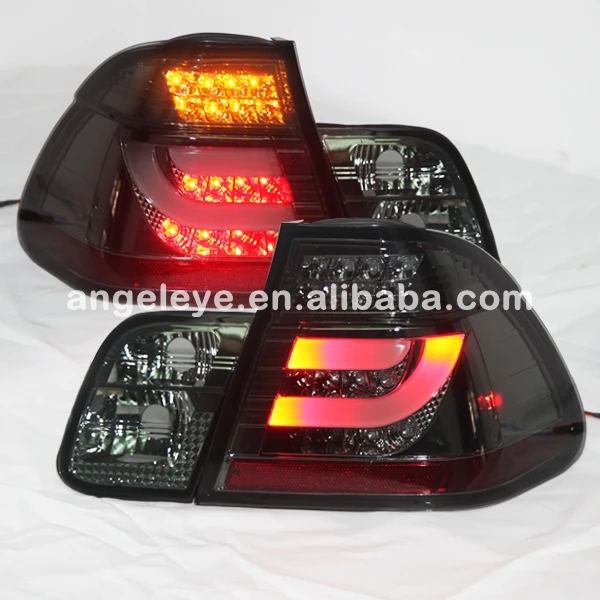 Для BMW E46 4 двери 320 328 325 светодиодный задний фонарь задние фонари 2001 2005 год чёрное