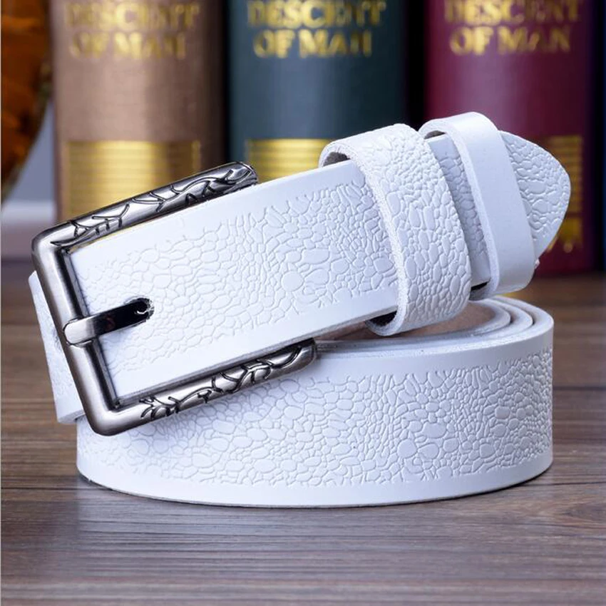 Новое поступление летние высококачественные женские ремни из бычьей кожи с