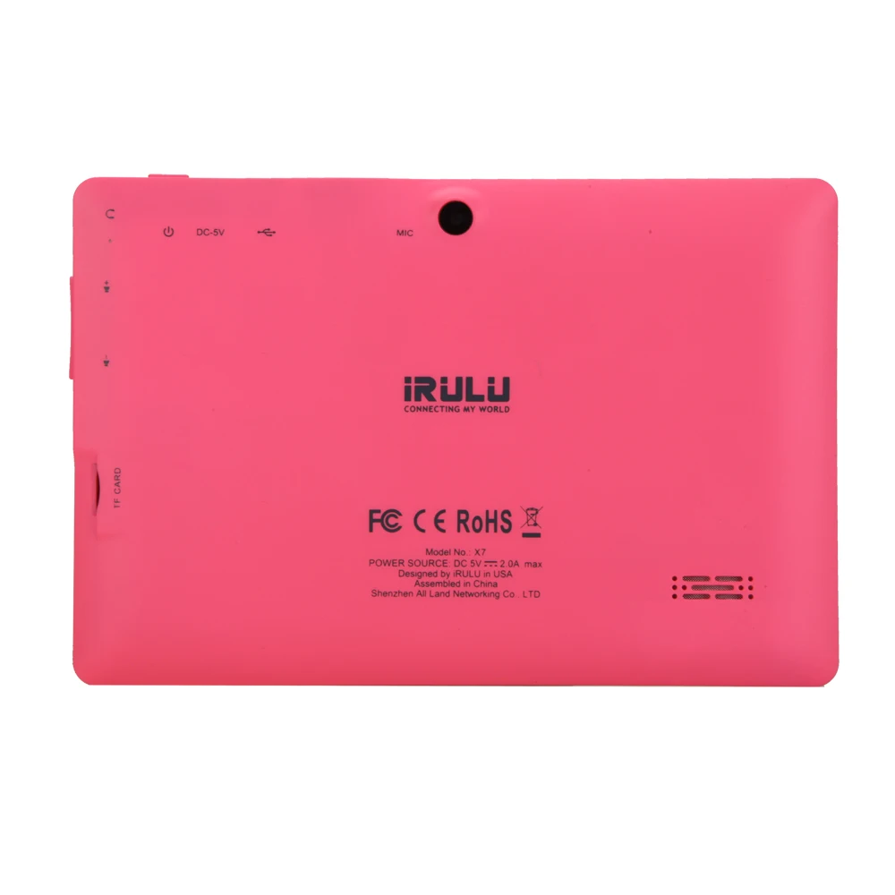 Irulu eXpro X1 7 &quot android-4.2 kidsTablet BABYPAD Google GMS тест четырехъядерный процессор камера