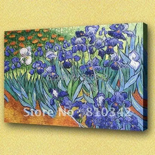

Van Gogh oil painting wall decoration art Impression flower paintings U2VG08