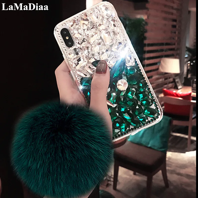 Для HuaweiP8 P9 P10 P20 P30 Pro Lite Mate10 20 30Pro роскошный блестящий яркий со стразами Стразы мягкий чехол для телефона задняя крышка ручной работы