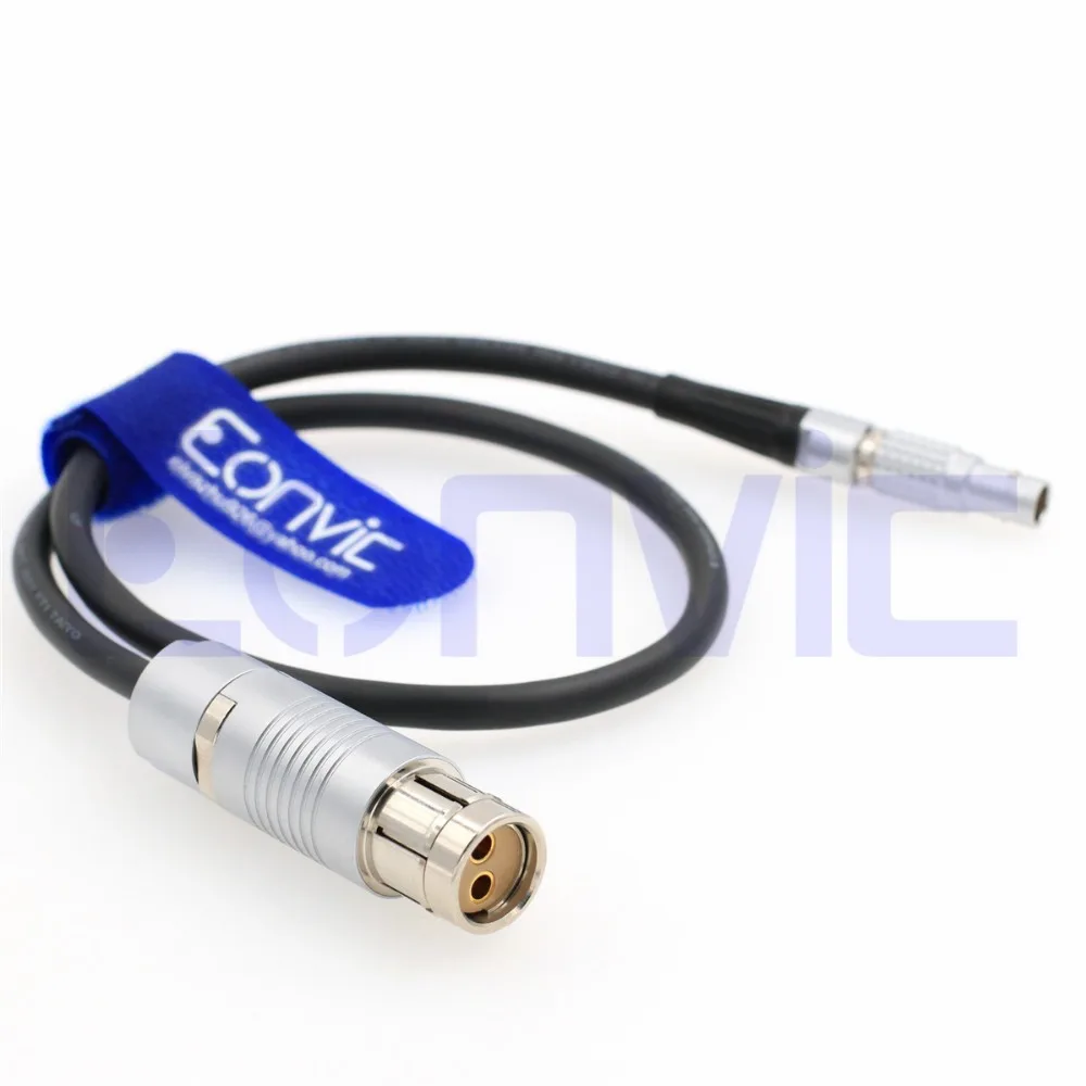 Eonvic Fischer 2 Pin to 3 pin Steadicam Zephyr 12/24 вольт для Alexa XT / SXT PLUS Кабель Питания|power cable|fischer |