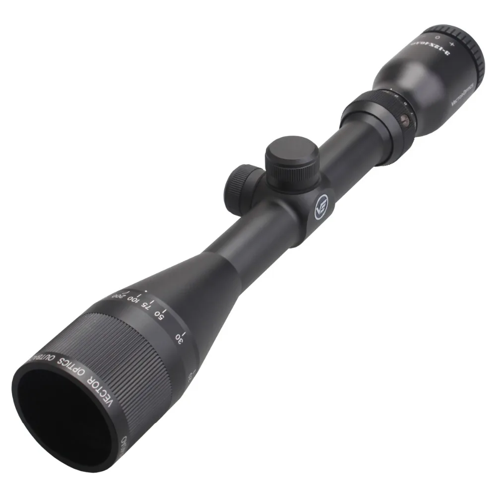 Лазерный прицел Vector Optics Outback 3 12x40 AO 1 &quot Регулируемый для охоты 223 5 56 мм 7