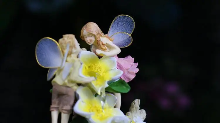 Водяной фонтан увлажнитель украшения подарок свадебный аквариум fairylady цветок Рождество Валентина любителей Ангел Европейский