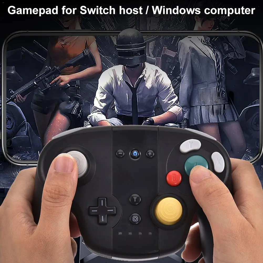 Беспроводной Bluetooth геймпад совместим с переключателем/Windows PC двойная