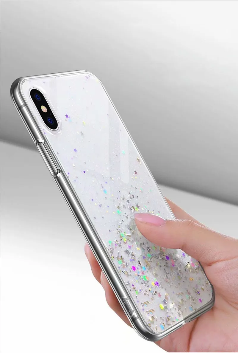 YiKELO Роскошный чехол сверкающий с блестками для Xiaomi mi 8 9 mi 8 lite mi 9 A2 6X мягкий чехол из ТПУ с блестками