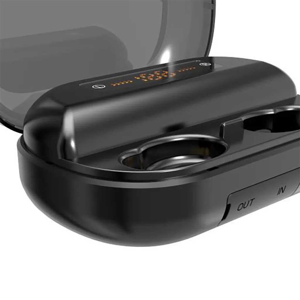 Беспроводная Bluetooth-гарнитура 5 0 Hi-Fi наушники с большим аккумуляторным микрофоном