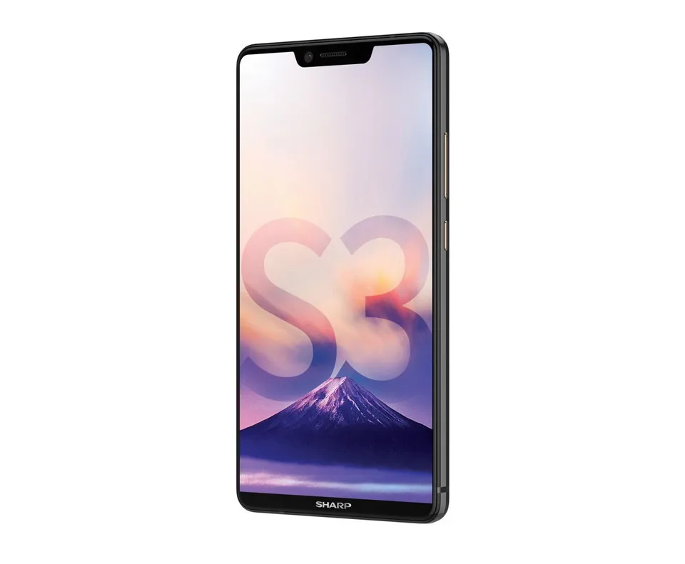 Глобальная версия SHARP AQUOS S3 Смартфон Android 8 0 Snapdragon 630 Octa Core 4 GB 64 5 99 дюймовый NFC оты 3200