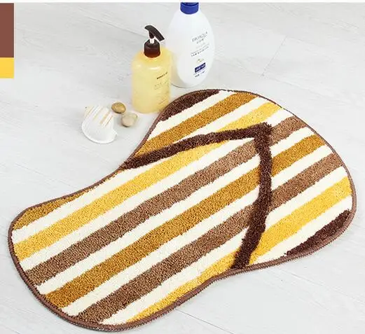 45*65 см Бесплатная доставка большой коврик для ванной современный нескользящий