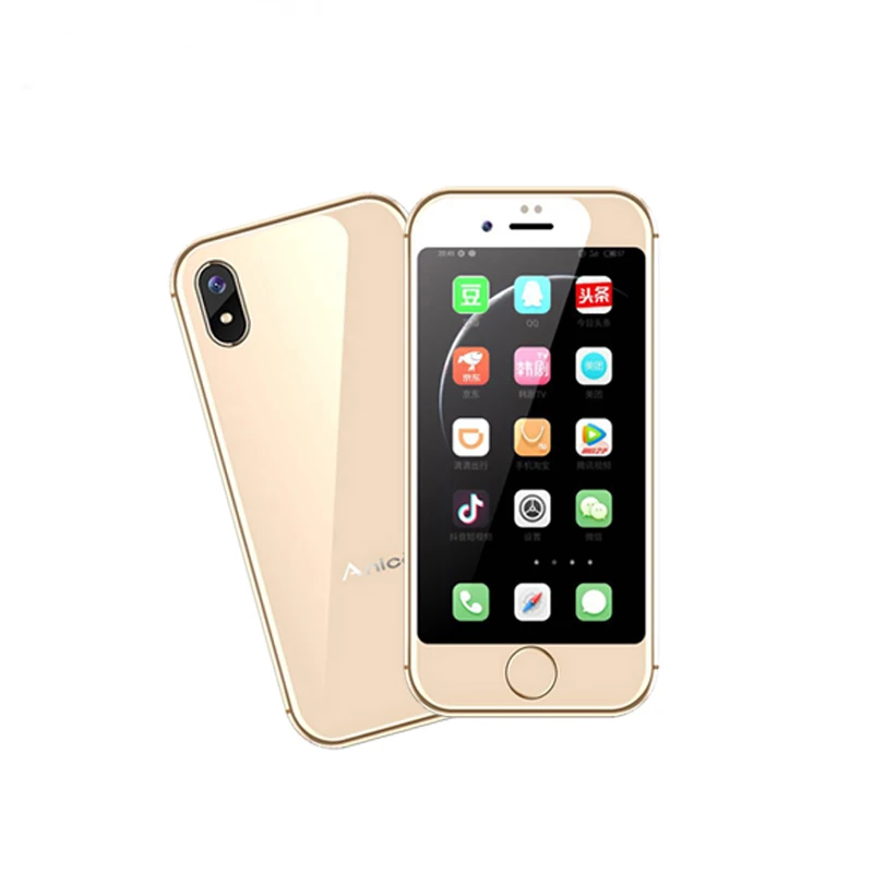 Ультратонкий мини смартфон Anica I8 5 дюймовый экран четырёхъядерный процессор MTK6580M