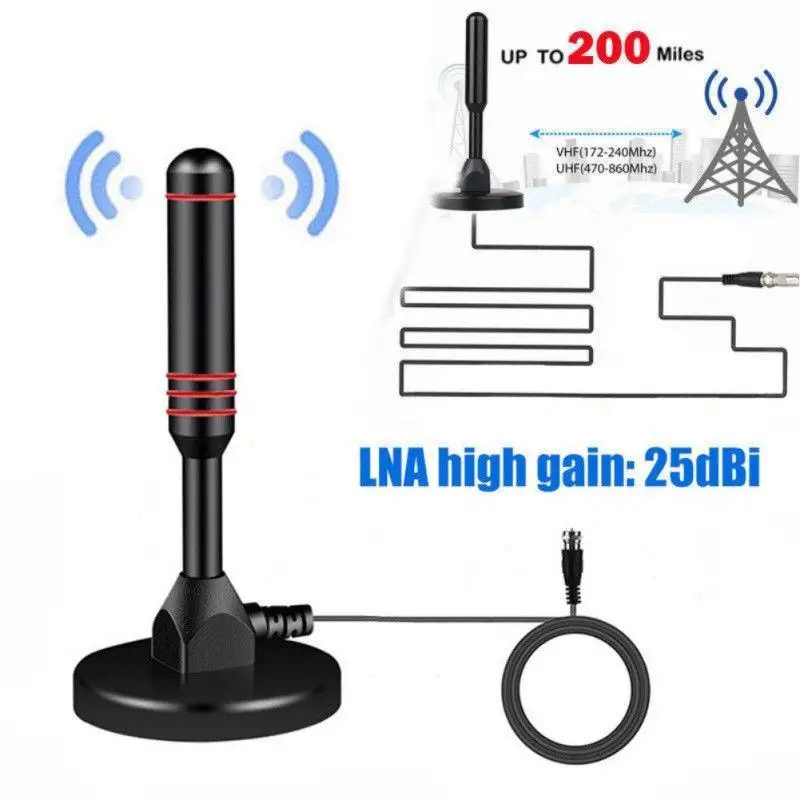 

LumiParty 200 mile Range антенна ТВ цифровая HD Skywire 4K антенна цифровая внутренняя HD ТВ 1080P r15