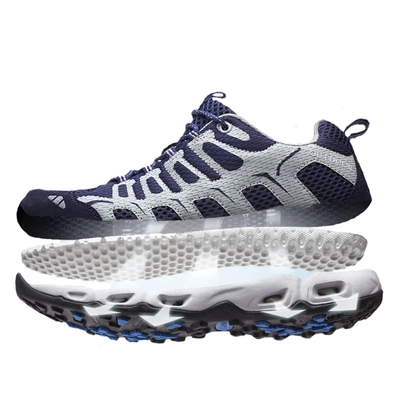 Качественная обувь сезон весна-лето Мужские дышащие красивые кроссовки Мужская