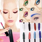 Многофункциональная Водостойкая тушь для макияжа Pro Eyes, легко удаляет розовые, синие, белые, красные, черные, фиолетовые удлиняют ресницы, цветная тушь для ресниц