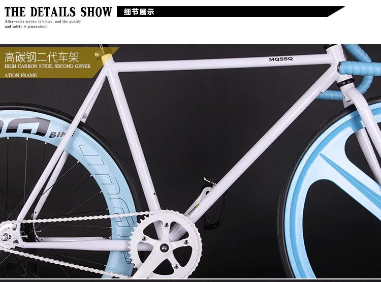 Колеса из магниевого сплава, 3 Спицы, fixie велосипед, велосипед с фиксированной передачей 700C* 23 70 мм, обода 52 см, рама DIY, велосипед, Полный дорожный велосипед