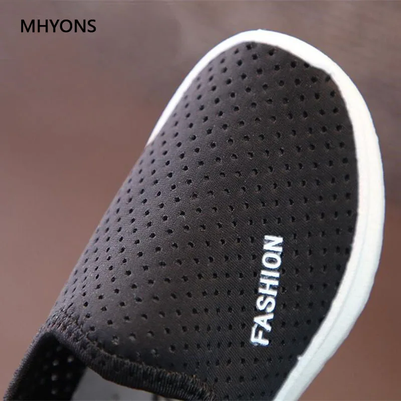 MHYONS 2018 Fashion Kids Shoes Autumn Boys Girls Breathable Casual Children's Comfort Flat Non-slip High Quality Sneakers |