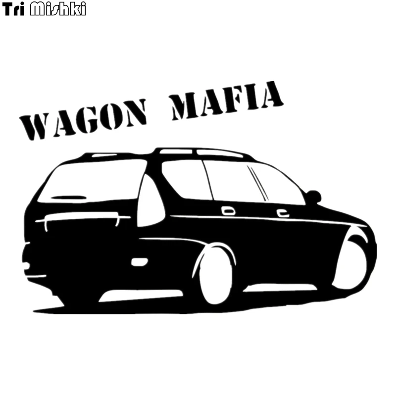 Tri Mishki HZX008 13.1*20см 1 4 шт Наклейка wagon mafia for lada priora universal лада приора универсал