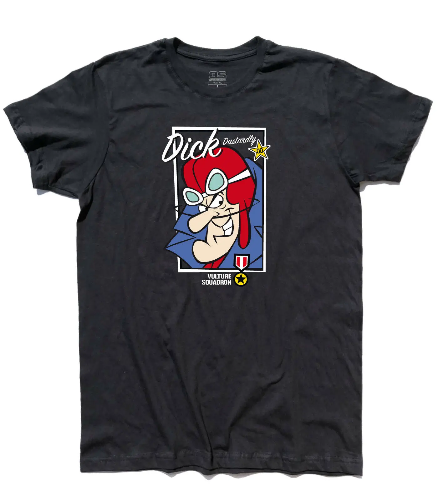 Для мужчин футболка Дик подлых 2 мямля гриф эскадрильи-сумасшедшие гонки с