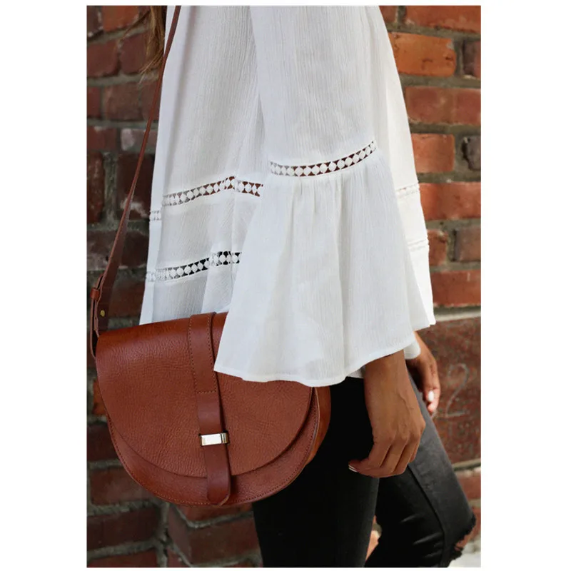 Новинка 2017 года Для женщин Кружево Повседневное белая блузка дамы с круглым