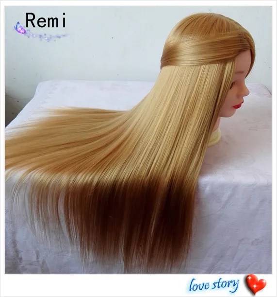 Голова манекена с волосами 24 дюйма искусственная кукла Парикмахерская