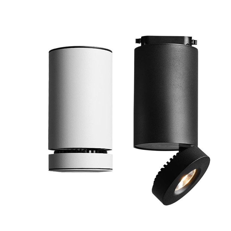 

85-265Vac Cree high base lamp rotatable and foldable surface mounted,track spot lamp for shopping mall,painting,background light