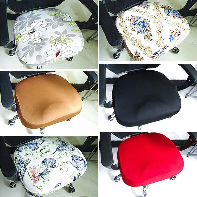 Офисный эластичный тканевый чехол на стулья скольжения Защитная пленка для