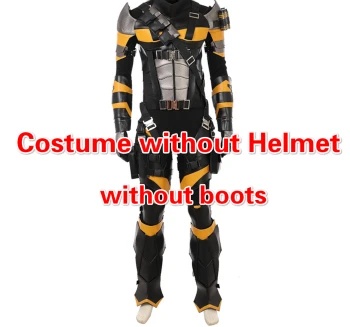 no mask no boots Высокое качество дезстроук Косплэй костюм костюмы на Хэллоуин Лига Справедливости Зеленая Стрела Бэтмен дезстроук Слейд костюм - Цвет: no mask no boots