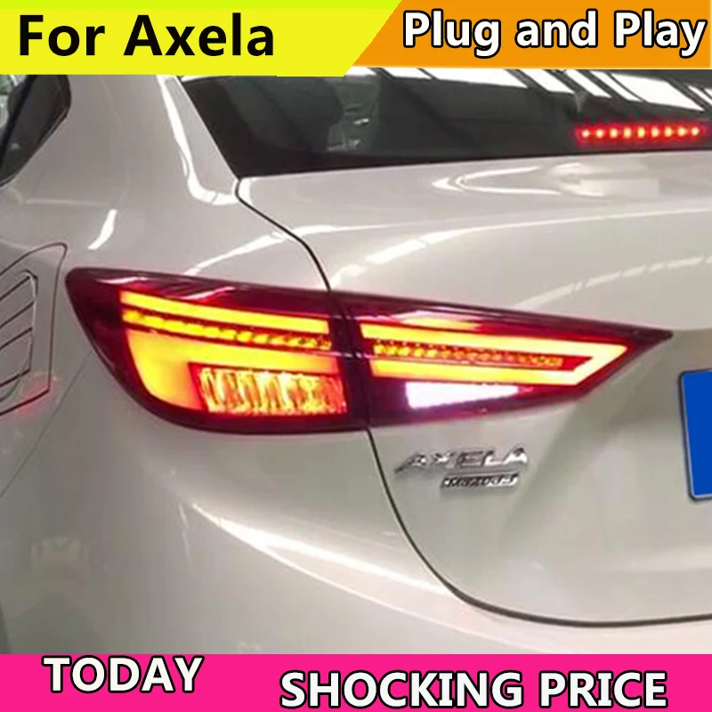 Автомобильный Стиль задний фонарь для Mazda 3 хвост светильник s 2014-2018 Новый Mazda3 Axela