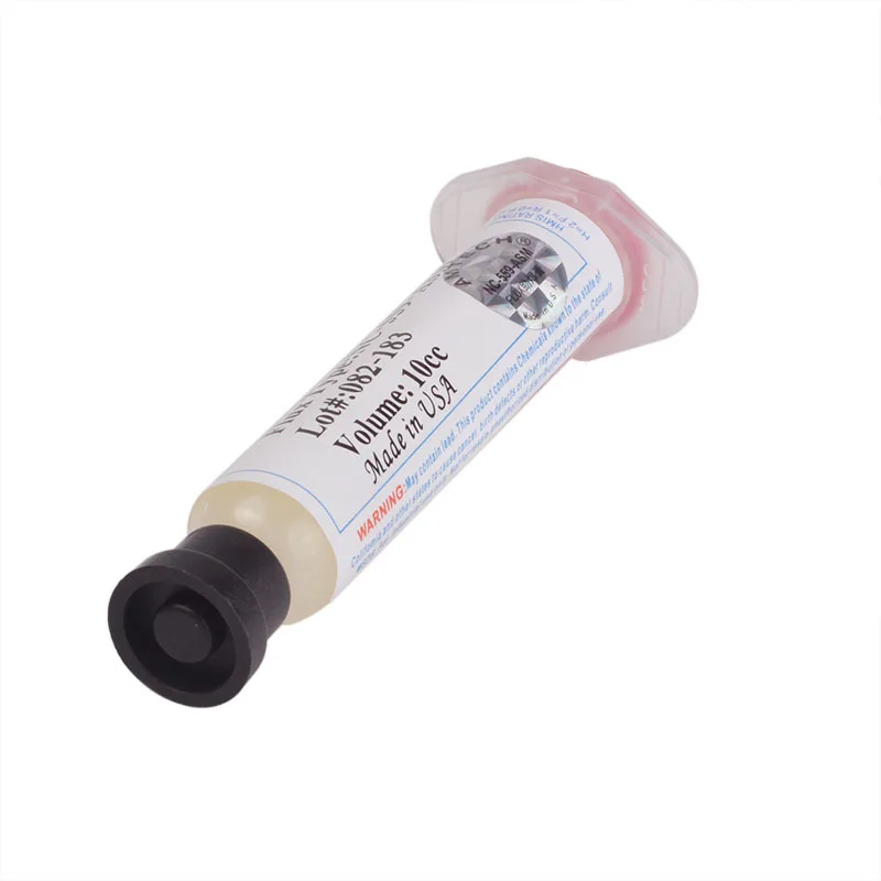 Паяльная паста флюсовая смазка 10cc с 10 шт. иглой NC-559-ASM-UV BGA PCB для сварочных инструментов Расширенный масляный поток Смазка