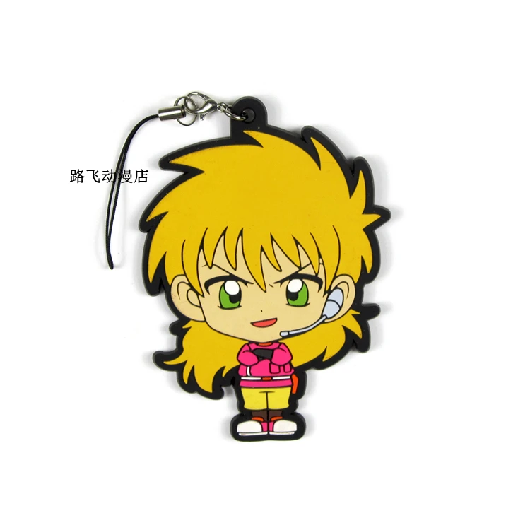 Давайте &amp Go! Go Seiba Retsu J Takaba Ryo tsuchilord akase OOGAMIHAKASE экшн-фигурка аниме резиновый брелок