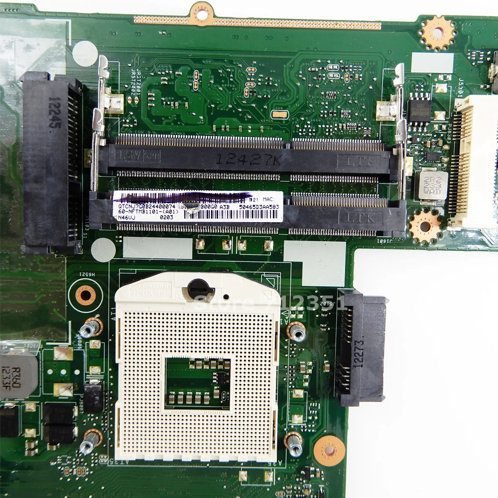 N46VJ GT635M 2G материнская плата REV 2 3 для ASUS N46V N46VM N46VZ N46VB ноутбука USB 0 100%