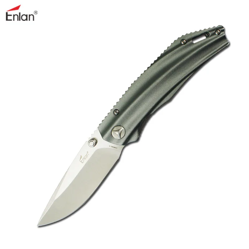 Enlan EW042 складной нож 8Cr13Mov лезвие алюминиевая ручка Открытый выживания кемпинг Po ket