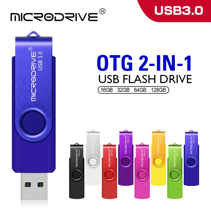 Microdrive B USB 3,0 OTG флеш-накопитель USB флеш-накопитель 128 ГБ 64B 32 Гб 16 Гб usb 3,0 Флешка U3 Макс 60 м/с класс 10