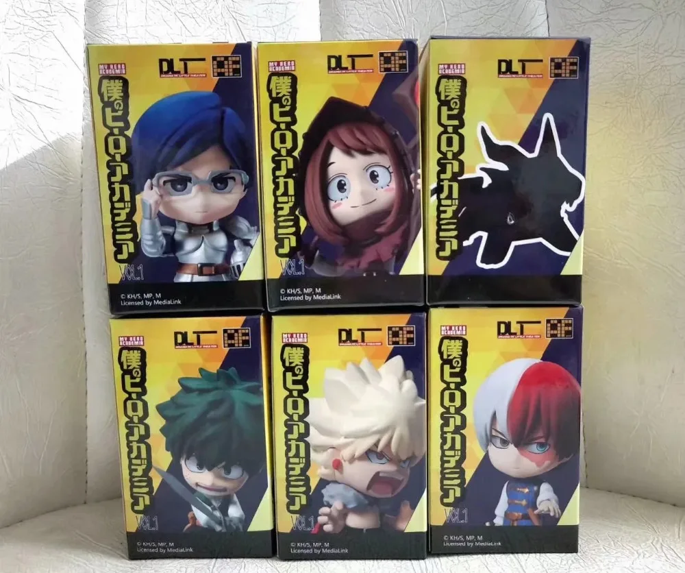 Экшн-фигурки Моя геройская Академия 7 см 5 шт./компл. Iida Tenya Todoroki Shoto Bakugou Katsuki Midoriya