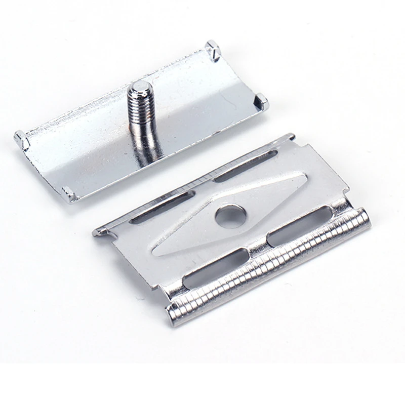 Безопасная бритва с двойными краями для мужчин из нержавеющей стали ухода за