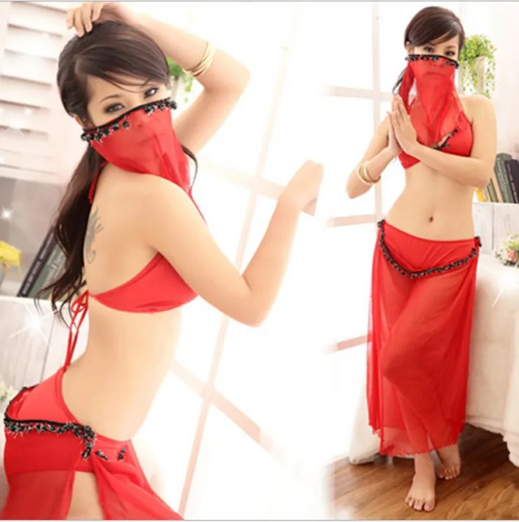 Arabian girl~ темперамент, сексуальный экзотический перспективный комплект, сексуальное белье, латинские танцоры, Соблазнительная Сексуальная женская одежда, платья