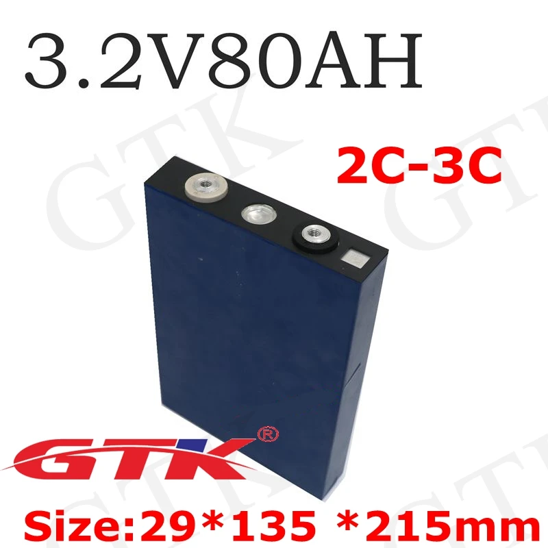 4 шт 3 2 v 80Ah 85Ah lifepo4 ячейки батарея большой емкости для DIY солнечной энергии 12v фара