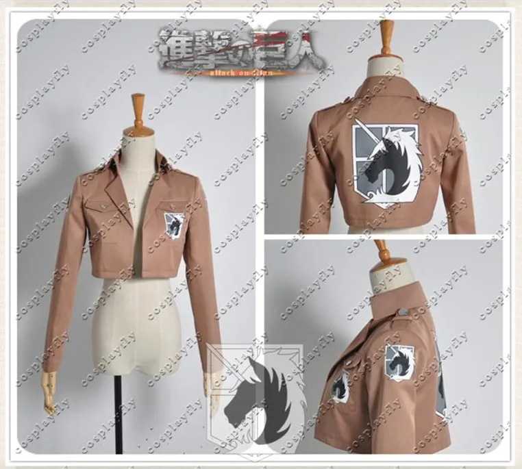 Military Brigade Атака на Титанов Shingeki no Kyojin Recon/обучение/Военная полицейская команда/дислоцированный корпус пальто-жакет для косплея только 4 издание - Цвет: Military Brigade