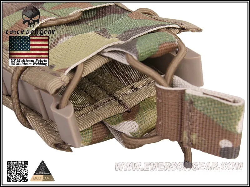 Сумка для магазина EmersonGear с одной единицей Боевая Molle Магнитная сумка Мультикам