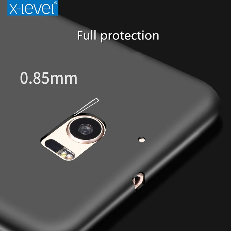 X-Level Роскошный тонкий Силиконовый ТПУ чехол для телефона htc M10 Полный Защитный